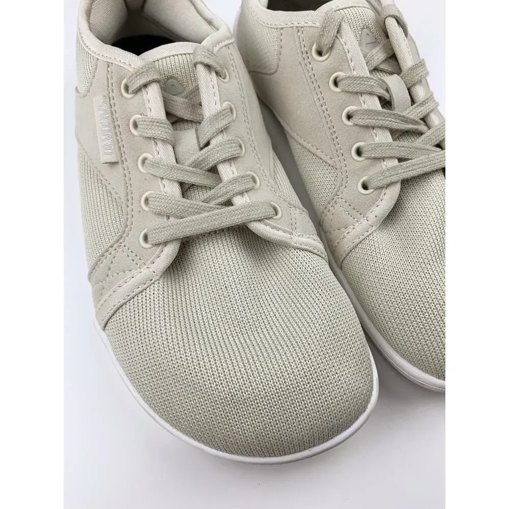 Saguaro Luck I Barefoot Shoes Beige Knit Sneakers Lace Up Women's 38 US 7.5 8